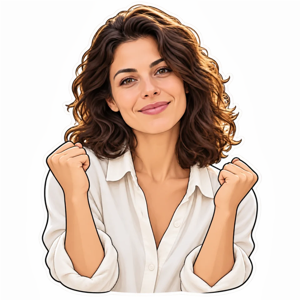 Shaffof fonli stiker-avatar yaratish